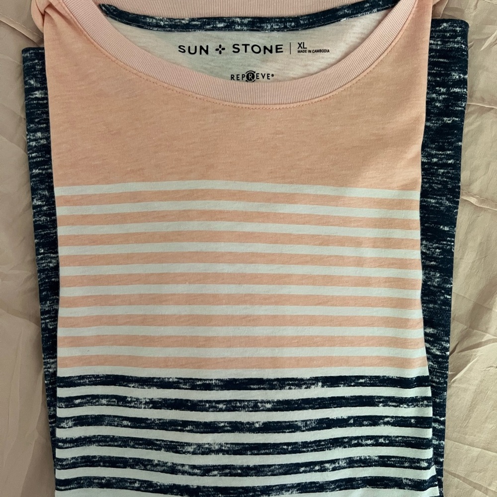 Sun + Stone Striped T-Shirt